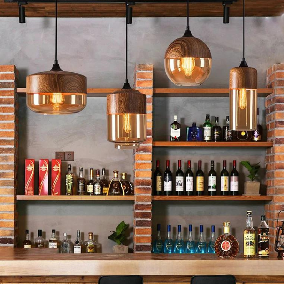 BowLift | NordLuna Stylish Scandinavian Timber Ceiling Light