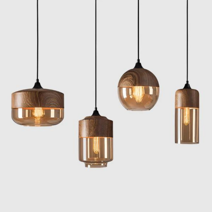 BowLift | NordLuna Stylish Scandinavian Timber Ceiling Light
