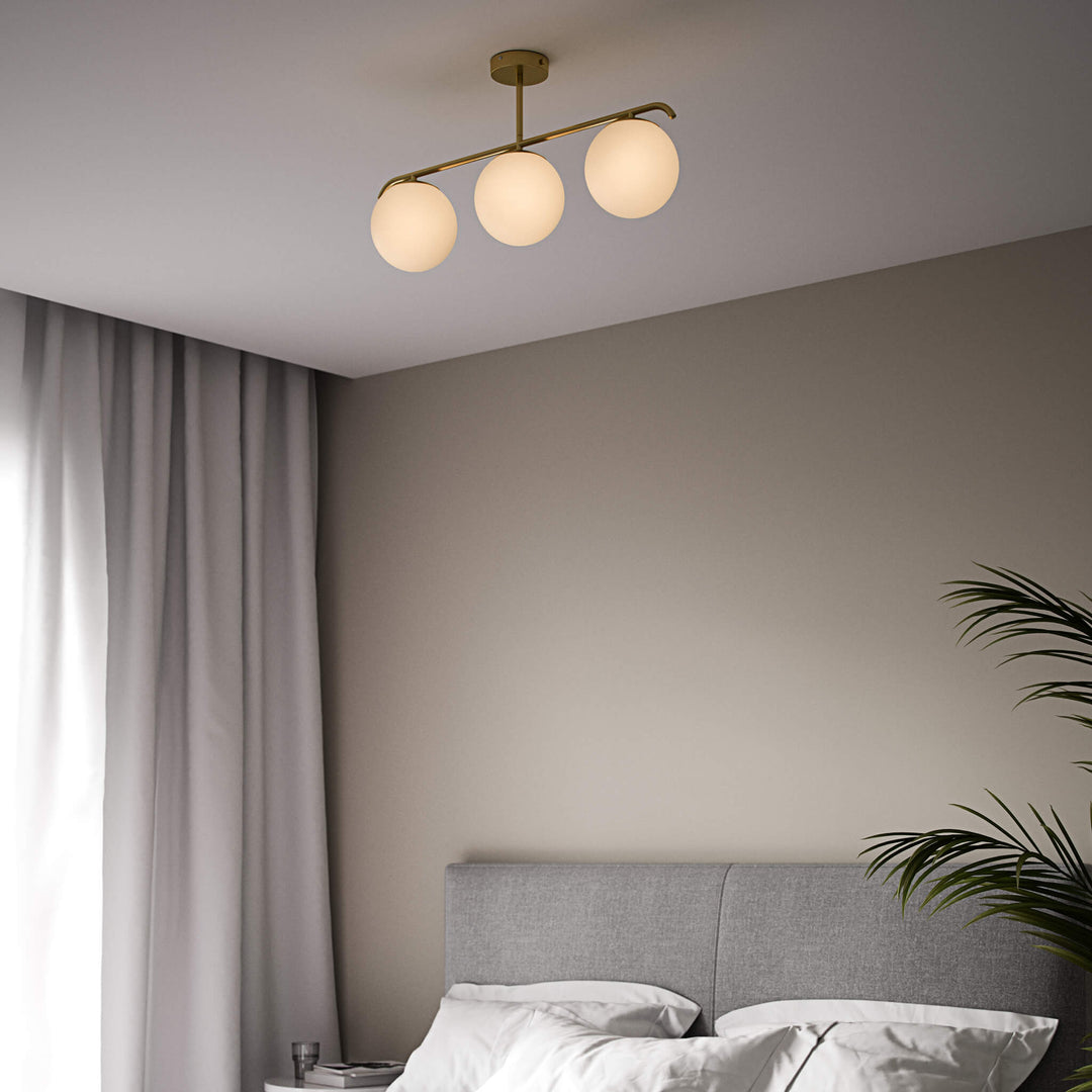 BowLift | Ceiling Lamp with 3 Light Sources