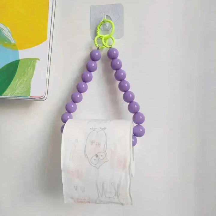 BowLift | Innovative hanging toilet paper holder with beads