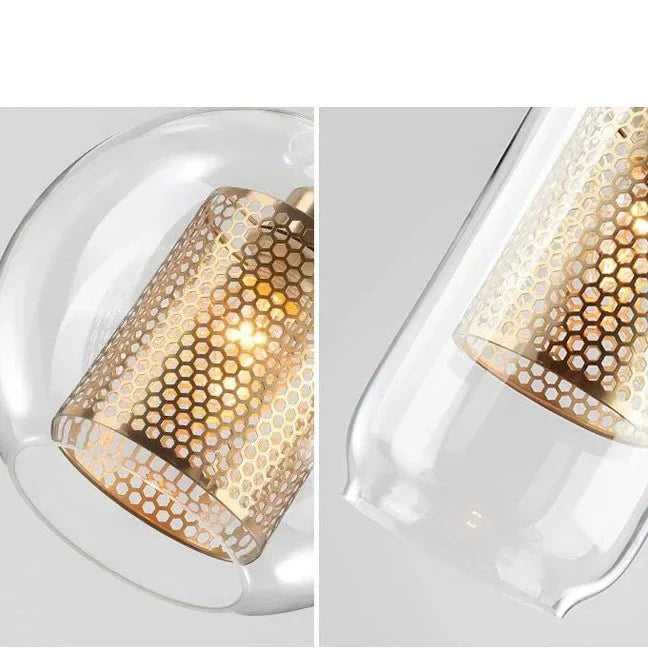 BowLift | UrbanBeam – Stylish Iron and Glass Hanging Light