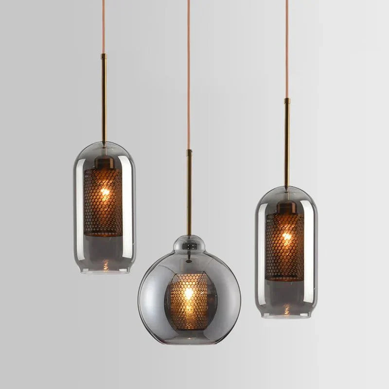 BowLift | UrbanBeam – Stylish Iron and Glass Hanging Light