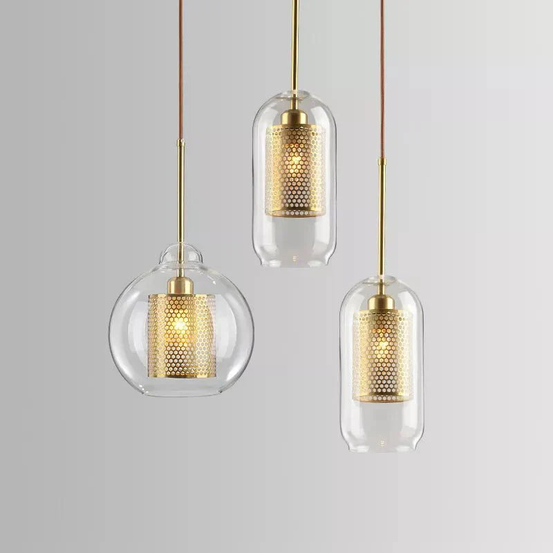 BowLift | UrbanBeam – Stylish Iron and Glass Hanging Light
