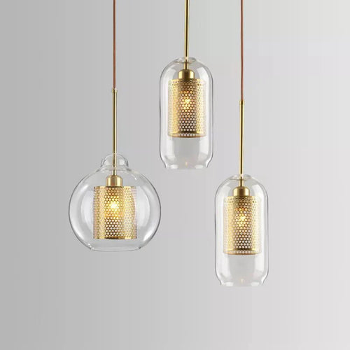 BowLift | UrbanBeam – Stylish Iron and Glass Hanging Light
