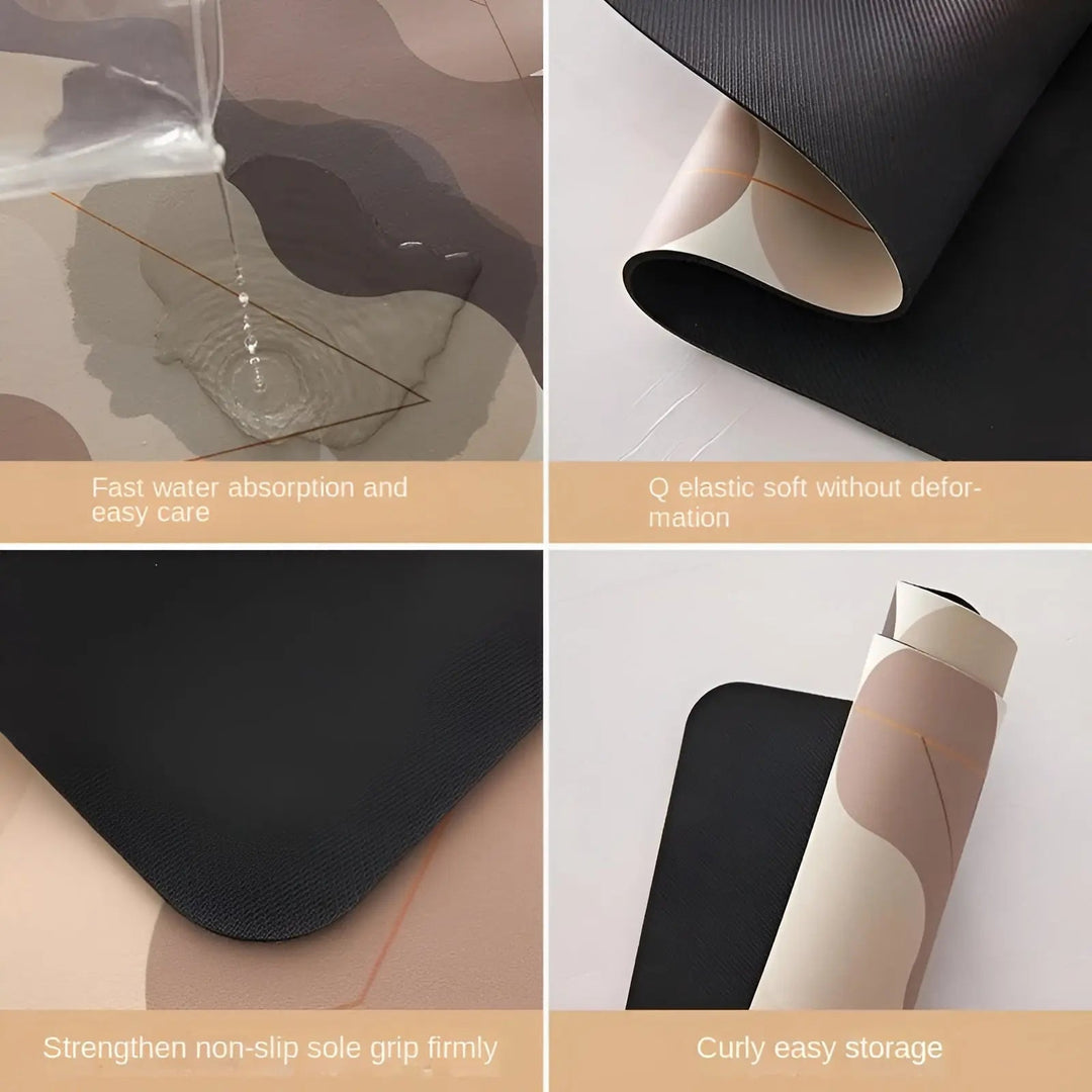 Quick-Drying Super Absorbent Non-Slip Kitchen Mat - SplashEase | Bowlift