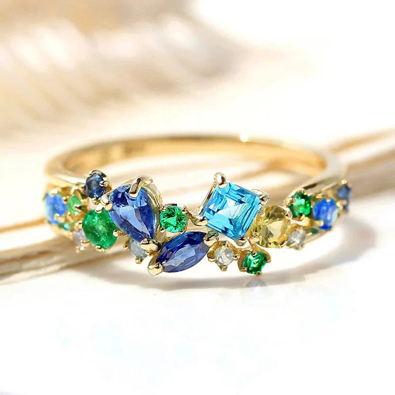 BowLift | Oceanic Gem Mine Dazzling Ring