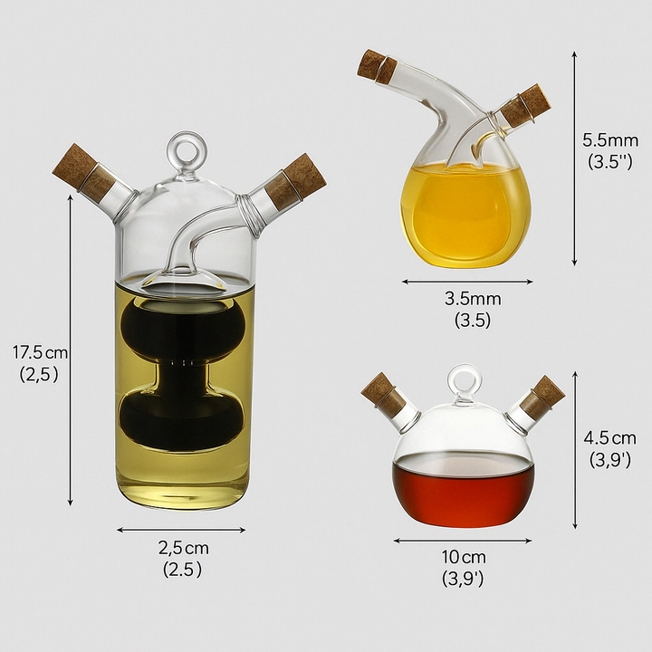 BowLift | Oil & Vinegar Dispenser - DualPour