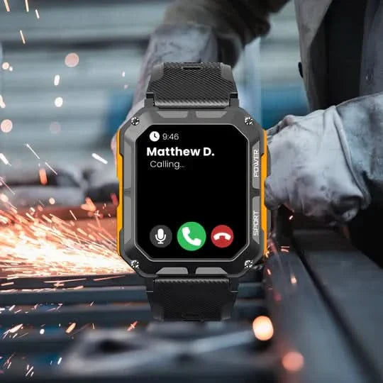 BowLift | Rugged Smartwatch with Health Tracking & Calls