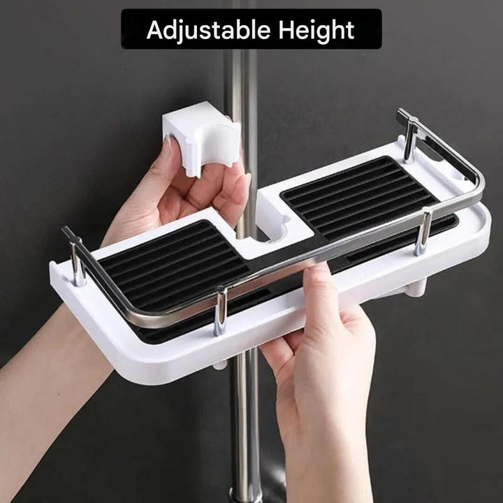 Clixor – Self-adhesive storage rack for shower without drilling | Bowlift