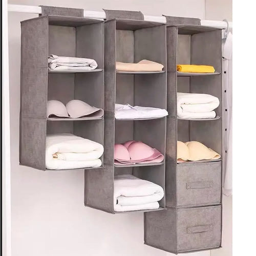 Fabric hanging storage 3 pieces - 6 parts | Bowlift