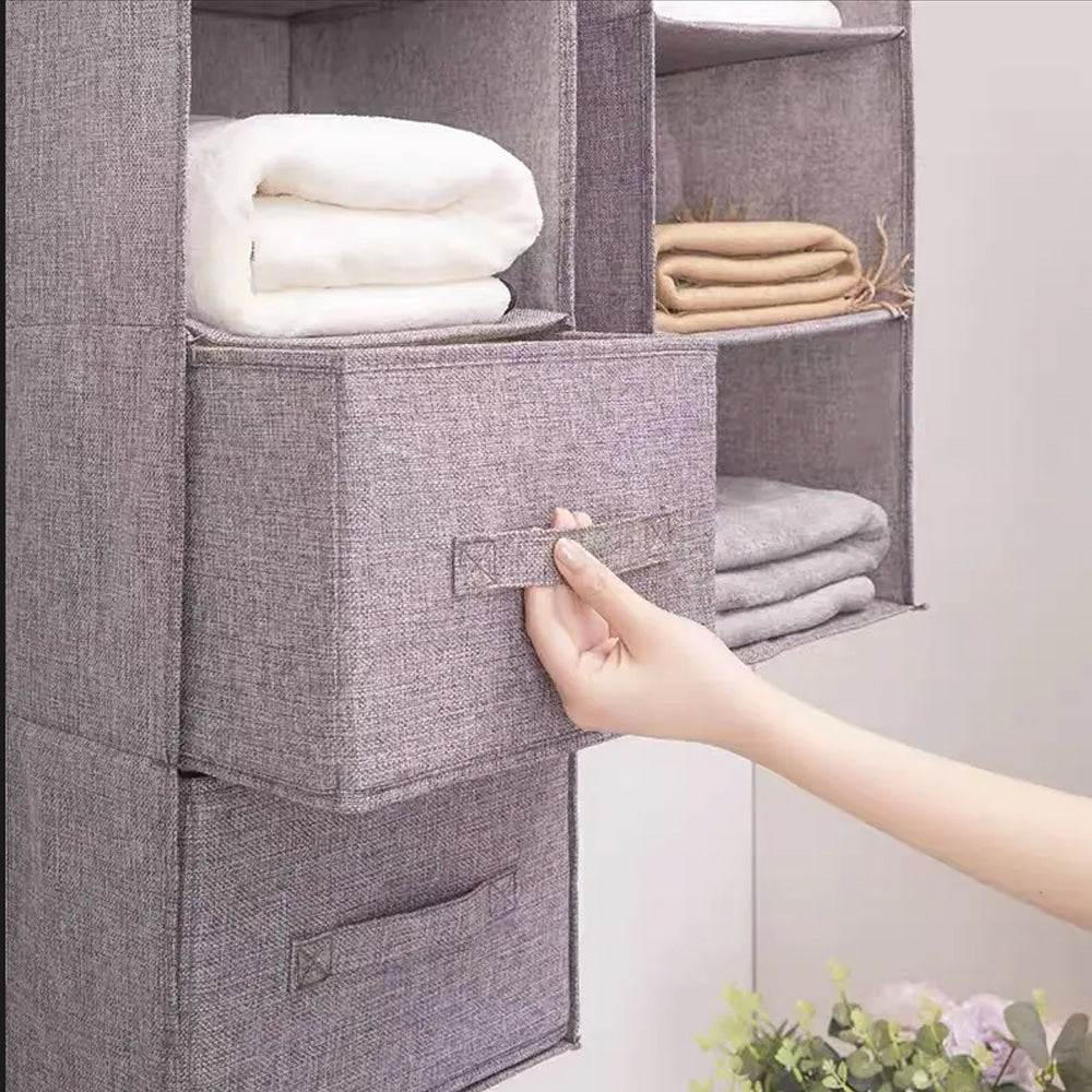 Fabric hanging storage 3 pieces - 6 parts | Bowlift