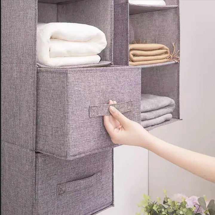 Fabric hanging storage 3 pieces - 6 parts | Bowlift