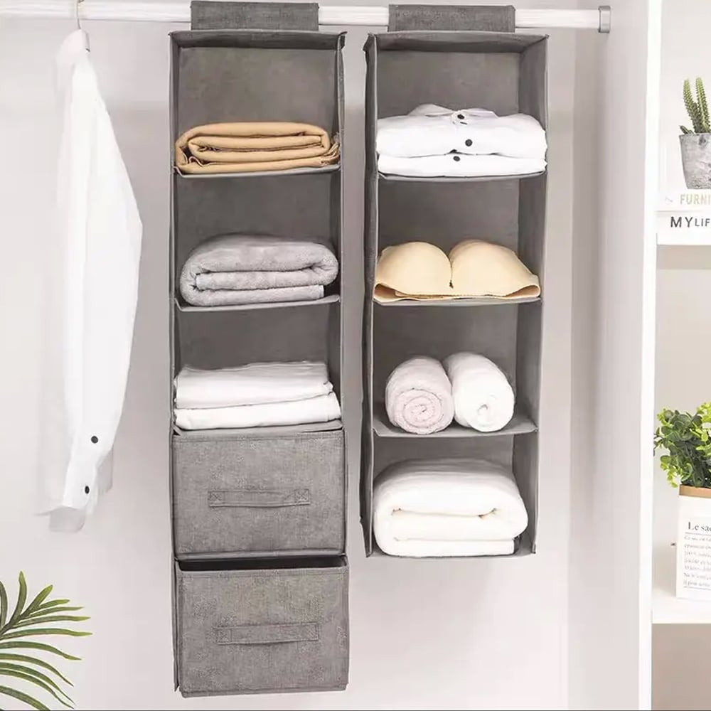 Fabric hanging storage 3 pieces - 6 parts | Bowlift