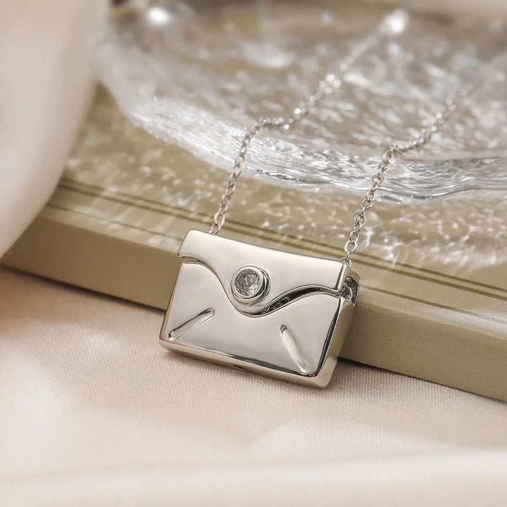 BowLift | Open & Close I Love You Envelope Necklace