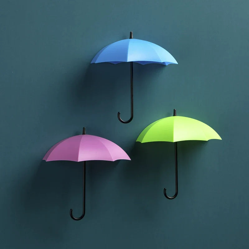 BowLift | Cute Umbrella Wall Hook - No-Drill Key & Coat Hanger