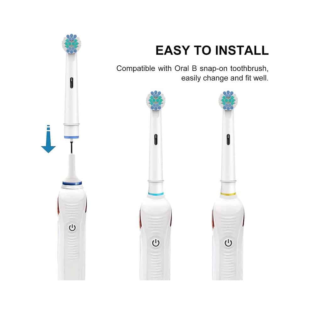 4 pieces. Toothbrush heads for Oral-B | Bowlift
