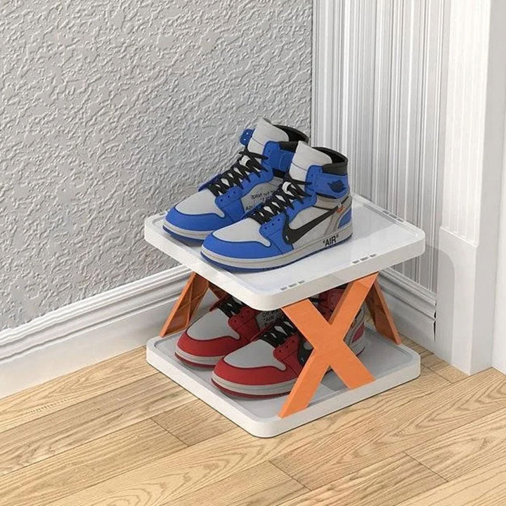 BowLift | Modern multi-tier shoe rack