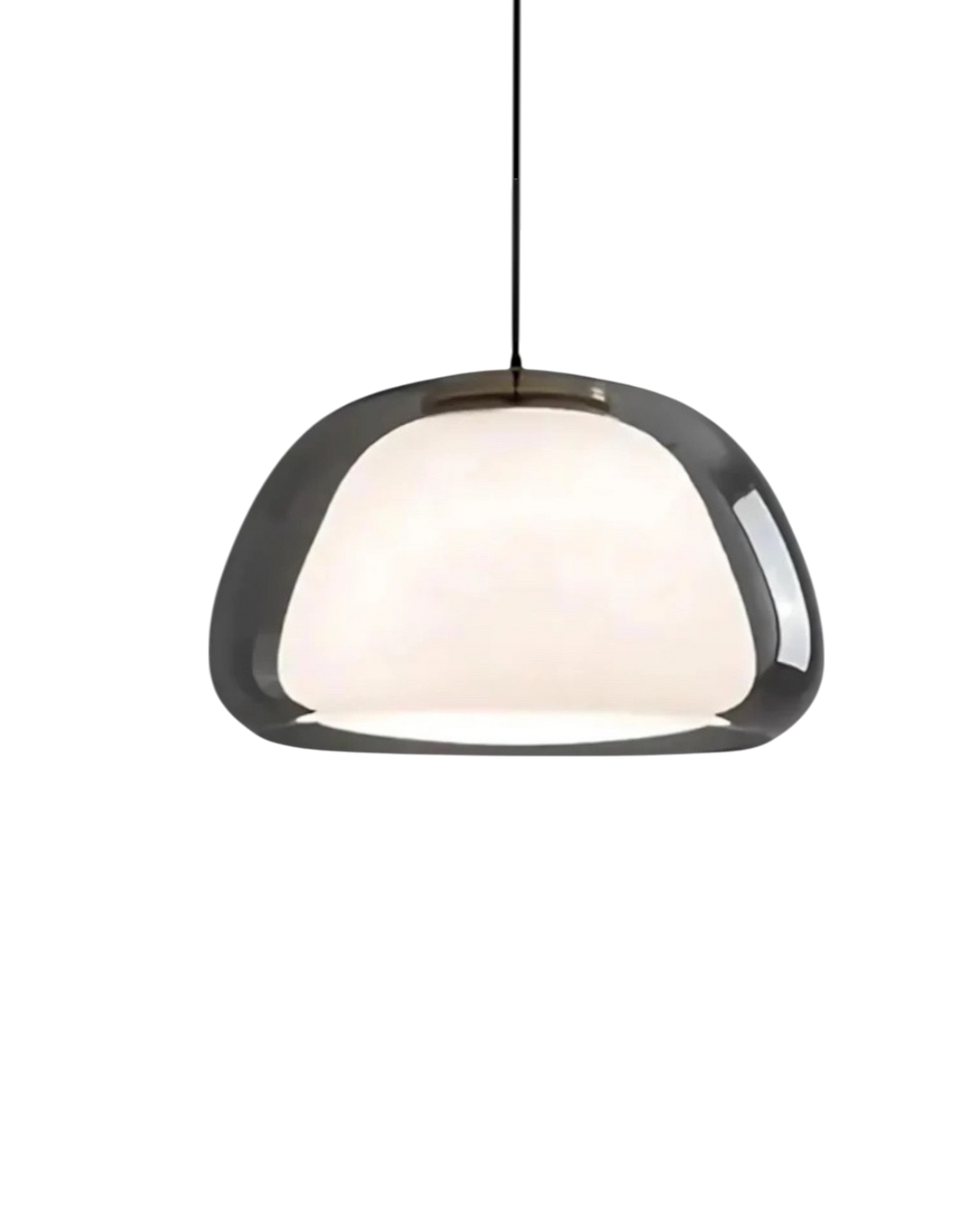 BowLift | Elegant Lamp in the Form of a Glass Dome with Crystal Accent