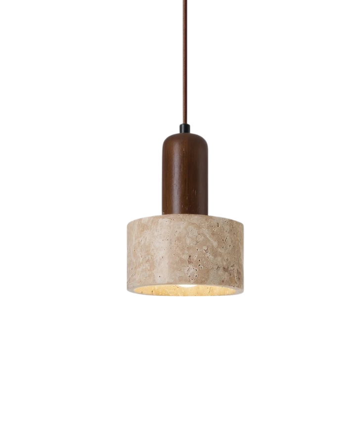 BowLift | Stylish Hanging Lamp with Stone Effect