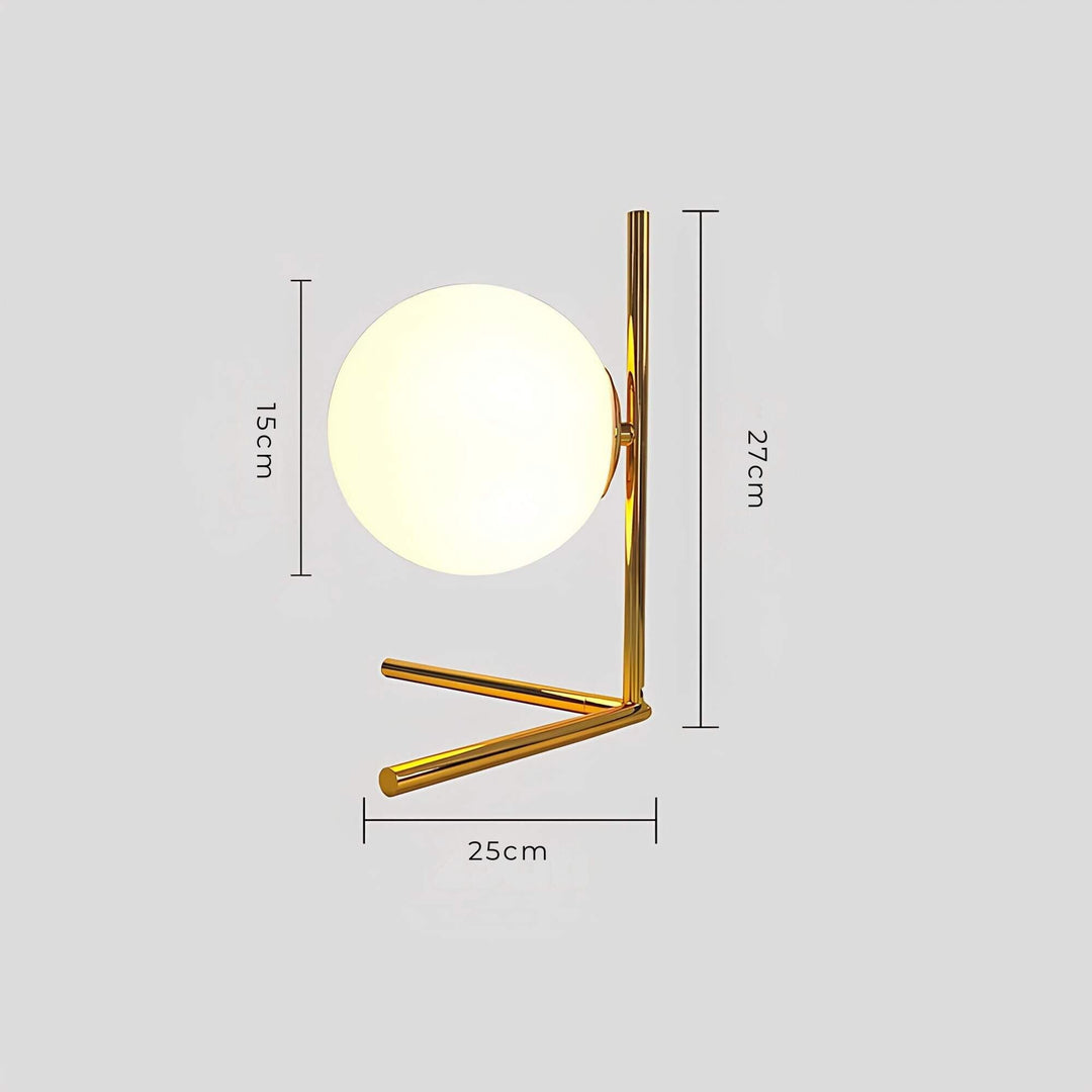 BowLift | Glass Table Lamp