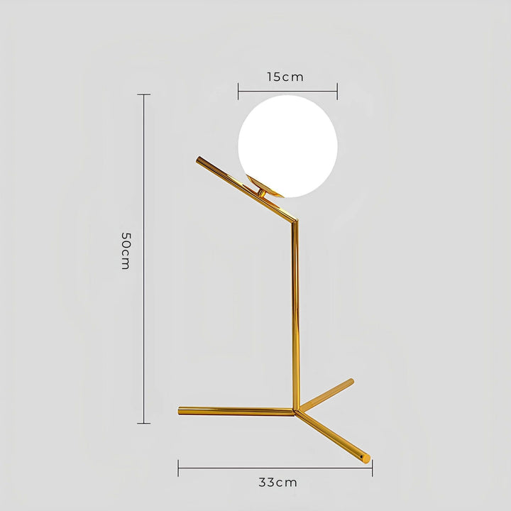 BowLift | Glass Table Lamp
