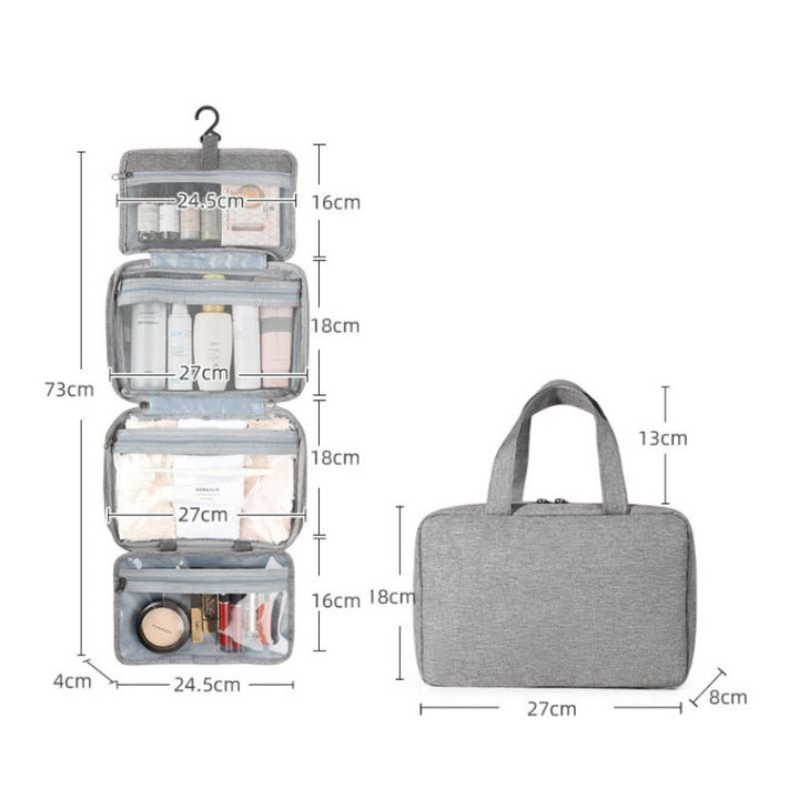 BowLift | Organivoy – Compact Travel Cosmetic Organizer with Smart Compartments