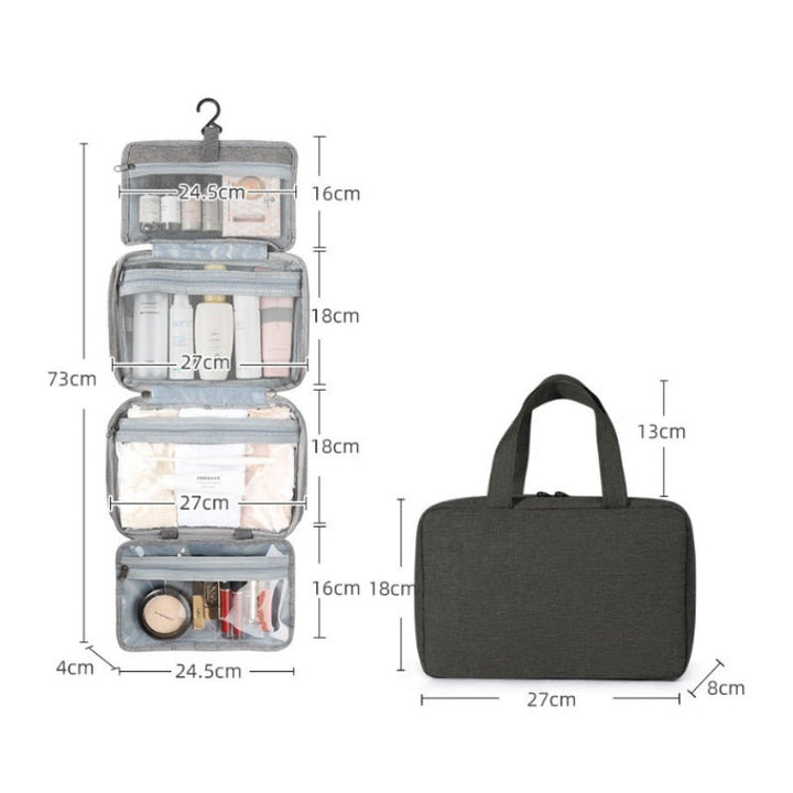 BowLift | Organivoy – Compact Travel Cosmetic Organizer with Smart Compartments