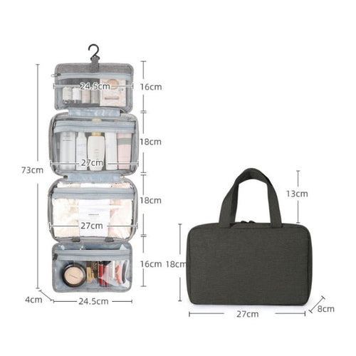 BowLift | Organivoy – Compact Travel Cosmetic Organizer with Smart Compartments
