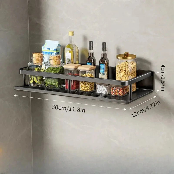 BowLift | ORGANIX RACK – Wall-Mounted Kitchen Shelf with Utensil Bar