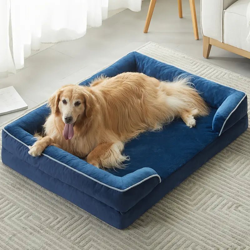 OrthoComfort • Ultra Comfortable Orthopedic Dog Bed - Dog Bed - BowLift