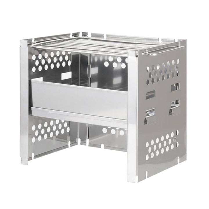 Outdoor Camping Wood Stove Barbecue Grill Portable Wood Burning Stove | Bowlift