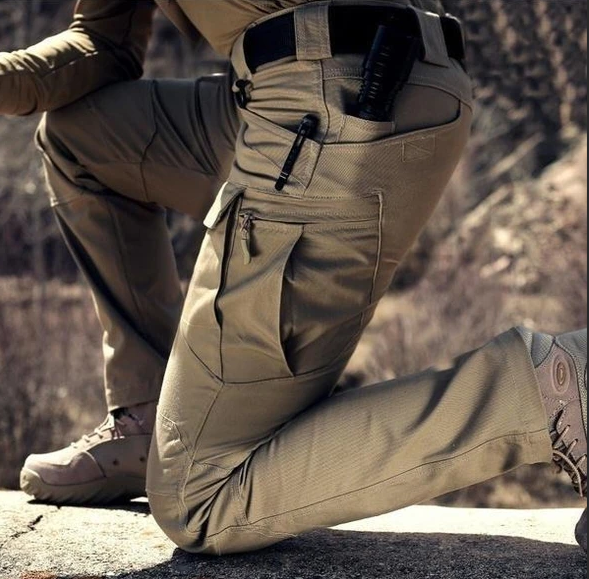 BowLift | Outdoor Tactical Waterproof Pants Army Fan Multi-Pocket Combat Pants Ripstop Water Resistant Quick Dry Hiking Pants Cargo Pants