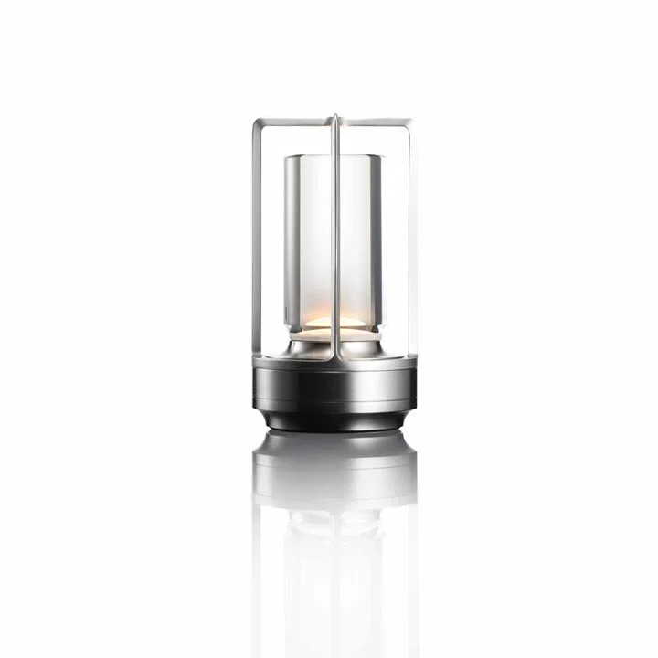BowLift | Ambient Lantern Cordless Rechargeable Small Night Table Lamp Gold