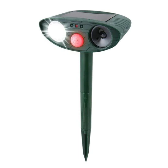 BowLift | Ultrasonic Deer Repeller - Pack Of 4 Solar Powered - Get Rid of Deer in 48 Hours
