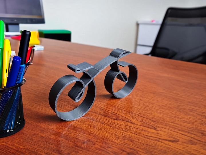 BowLift | VeloWire Bike Silhouette – Minimalist Metal Wall Decoration for Cyclists