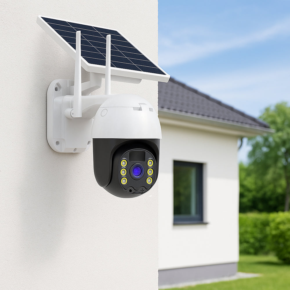 Wireless surveillance camera – solar-powered – 2K Full HD | Bowlift