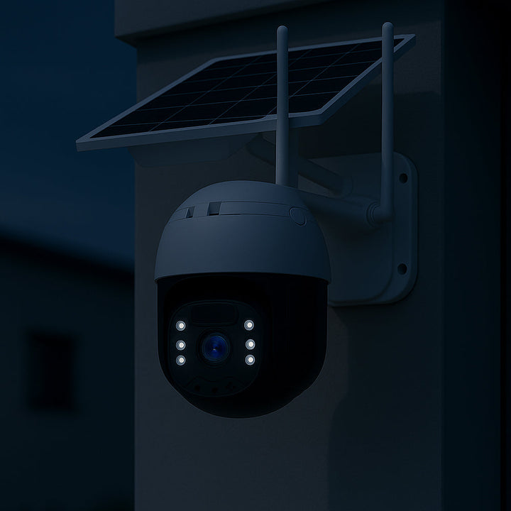 Wireless surveillance camera – solar-powered – 2K Full HD | Bowlift