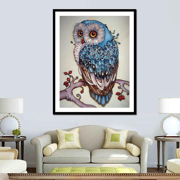 Cartoon Owl - GemPaint Kit | Bowlift