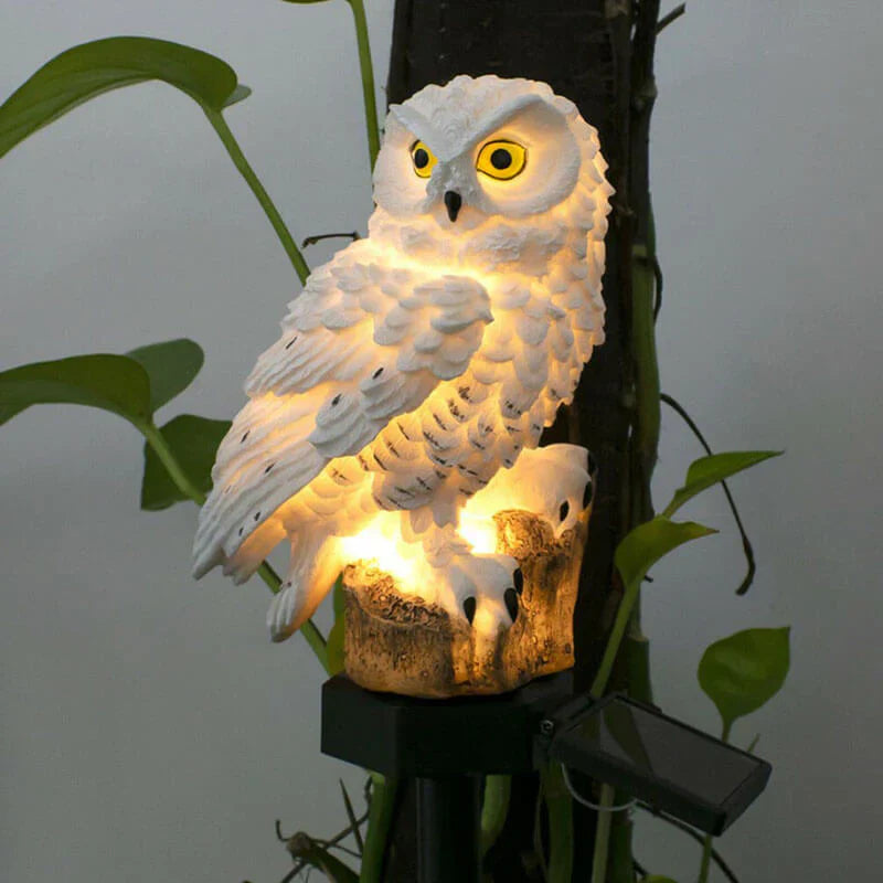 BowLift | OwlGlow Solar-Powered Garden Lamp