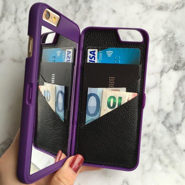 Lily - The Luxury Makeup Mirror/Wallet Case for iPhone | Bowlift