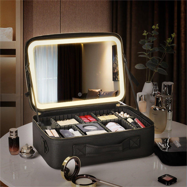 BowLift | GlamBolt️ | Radiant on the go with LED makeup bag
