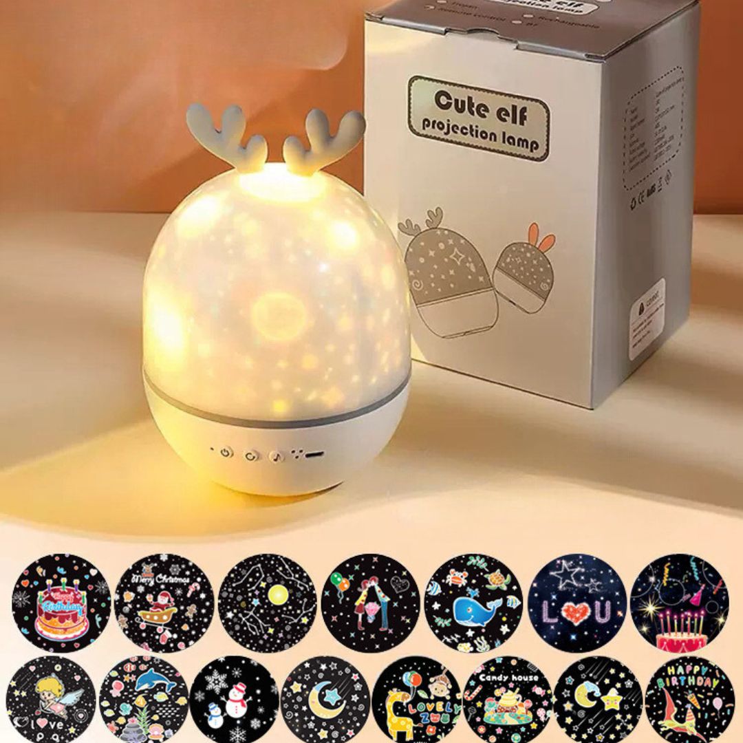 BowLift | Magical Children's Room Lamp with Star Effect
