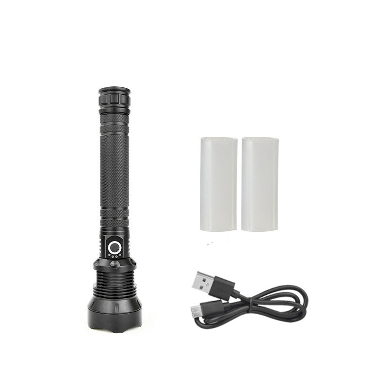 Tactical rechargeable laser LED flashlight | Bowlift