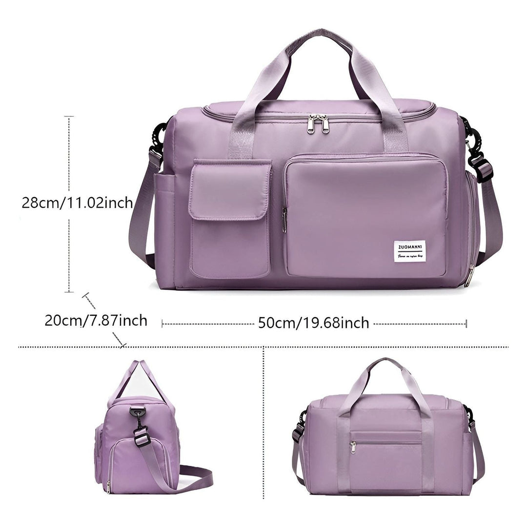 Travel Glam Bag - Large Capacity Waterproof Travel Bag for Men and Women | Bowlift