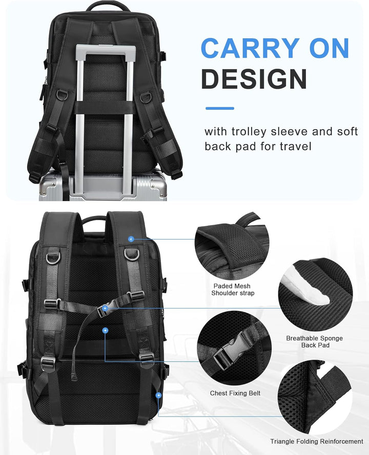Multi-Compartment Laptop Carry Bag with Adjustable Shoulder Strap | Bowlift