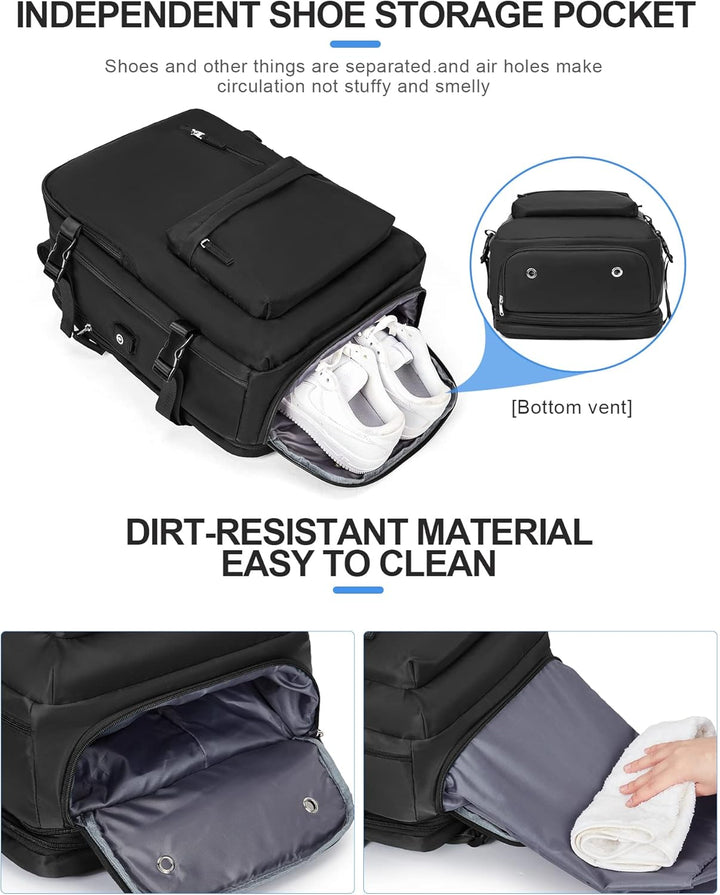 Multi-Compartment Laptop Carry Bag with Adjustable Shoulder Strap | Bowlift