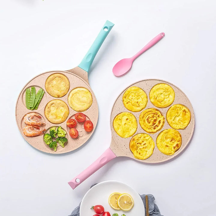 BowLift | Breakfast frying pan for children – Funny pancake & fried egg shapes