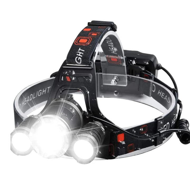 Professional LED Headlamp (5000 Lumens) - Multifunctional and Rechargeable | Bowlift
