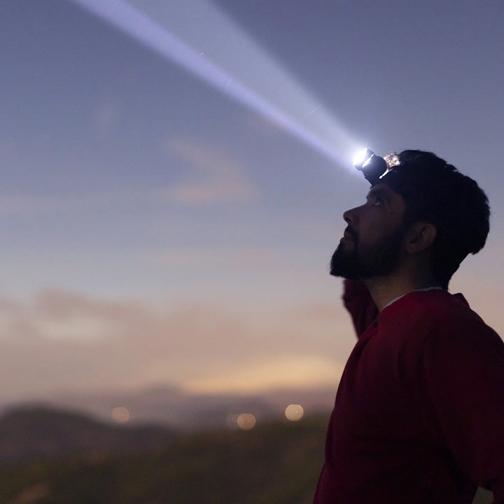 Professional LED Headlamp (5000 Lumens) - Multifunctional and Rechargeable | Bowlift
