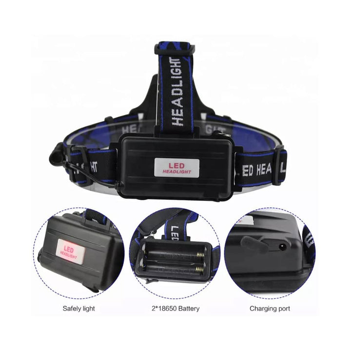 Headlamp 1800 Lumen with adjustable focus and zoom | Bowlift